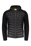 Parajumpers Lightweight Quilted Jacket With Hood In Black