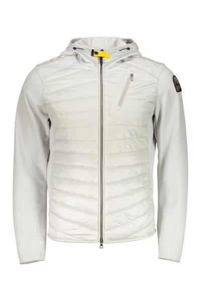 Parajumpers Lightweight Quilted Jacket With Hood In Gray