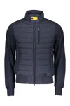 Parajumpers Lightweight Sports Jacket With Elastic Sleeves In Blue