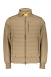 Parajumpers Lightweight Sports Jacket With Elastic Sleeves In Brown