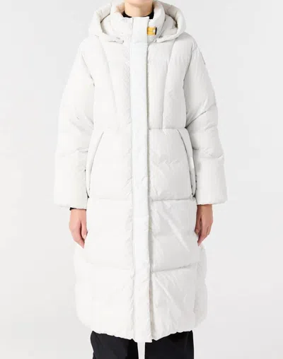 Parajumpers Liu Long Puffer Jacket In Ice Flow In Multi