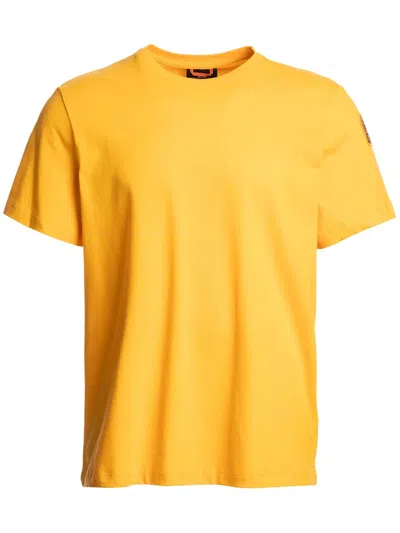 Parajumpers Logo-appliqué T-shirt In Yellow