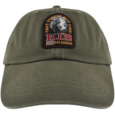 Parajumpers Logo Cap Green