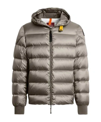 Parajumpers Logo Cotton Clothes In Nude