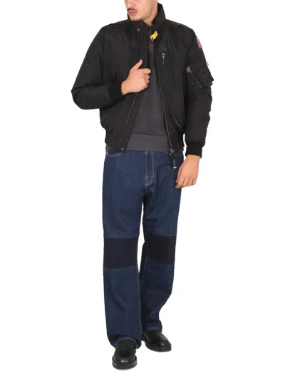 Parajumpers Logo Emblem Sweatshirt In Grey