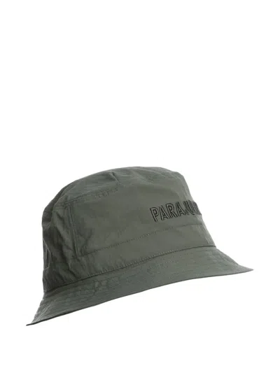 Parajumpers Logo-embroidered Bucket Hat In Green
