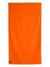 Parajumpers Logo-jacquard Towel In Orange