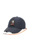 Parajumpers Logo-patch Baseball Cap In Blue