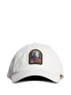 Parajumpers Logo-patch Baseball Cap In White