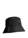 Parajumpers Logo-patch Bucket Hat In Black