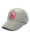 Parajumpers Logo-patch Cap In Green