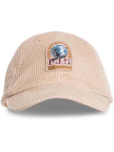 Parajumpers Logo-patch Cap In Neutrals