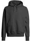 Parajumpers Logo-patch Hoodie In Grey