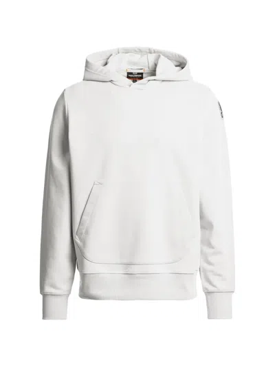 Parajumpers Logo-patch Hoodie In White