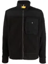 Parajumpers Logo-patch Jacket In Black