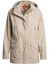Parajumpers Logo-patch Jacket In Neutrals