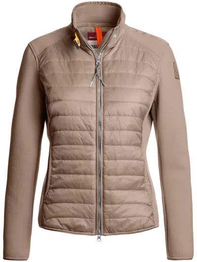 Parajumpers Logo-patch Jacket In Neutrals