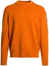 Parajumpers Logo-patch Jumper In Orange