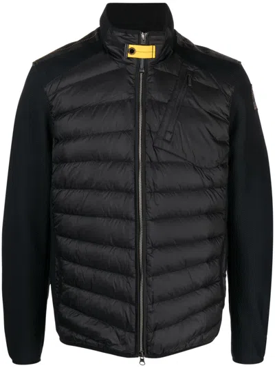 Parajumpers Logo-patch Padded Jacket In Black