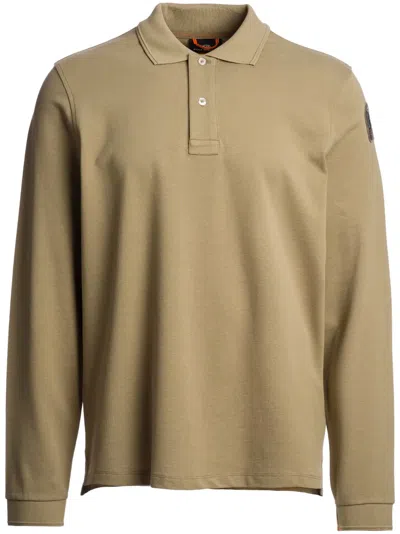 Parajumpers Logo-patch Polo Shirt In Neutral