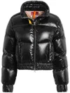 Parajumpers Logo-patch Puffer Jacket In Black