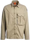 Parajumpers Logo-patch Shirt In Neutrals