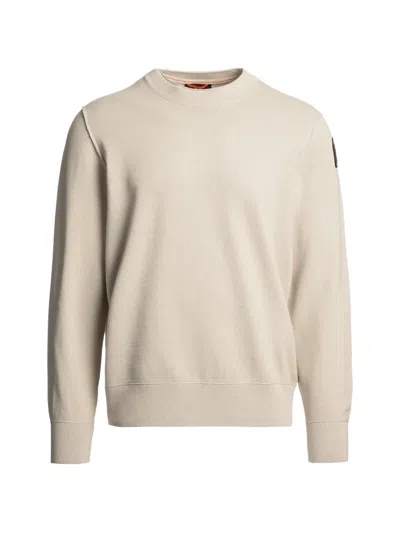 Parajumpers Logo-patch Sweater In White