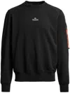 Parajumpers Sabre Crewneck Sweat In Black
