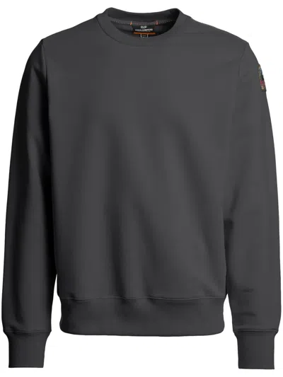 Parajumpers Logo-patch Sweatshirt In Grey