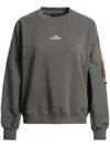 Parajumpers Logo-patch Sweatshirt In Grey