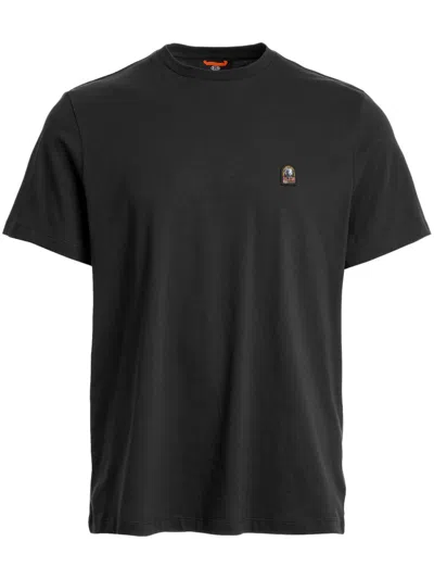 Parajumpers Logo Patch T-shirt In Black