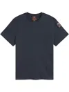 Parajumpers T-shirt Mit Logo-patch In Blau