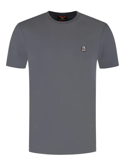 Parajumpers Logo-patch T-shirt In Blue