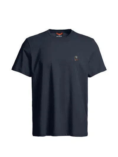 Parajumpers Logo-patch T-shirt In Blue