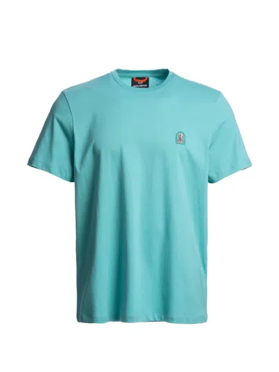 Parajumpers Logo-patch T-shirt In Green