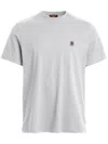 Parajumpers Logo-patch T-shirt In Grey