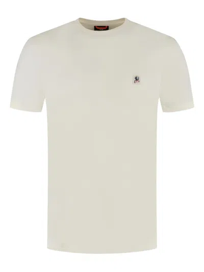 Parajumpers Logo-patch T-shirt In Neutral