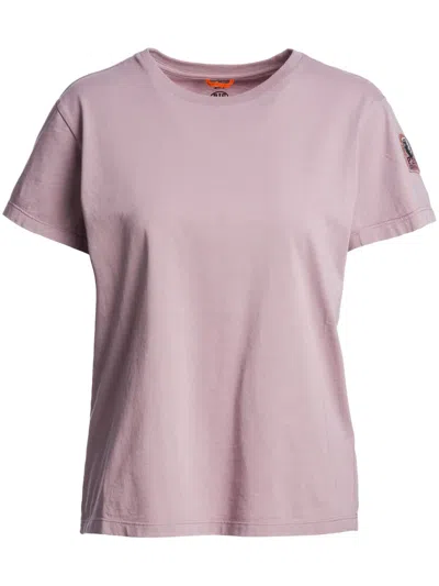Parajumpers Logo-patch T-shirt In Pink