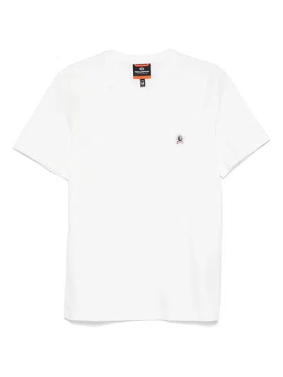 Parajumpers Logo-patch T-shirt In White