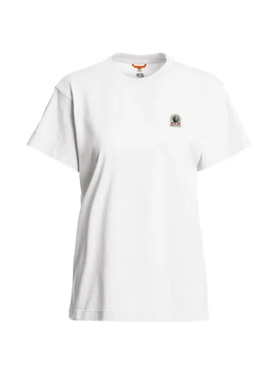 Parajumpers Logo-patch T-shirt In White
