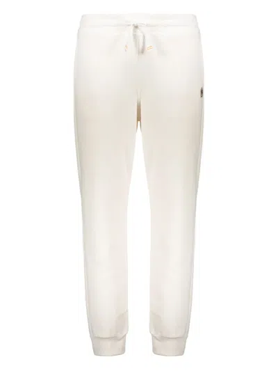 PARAJUMPERS LOGO-PATCH TRACK PANTS