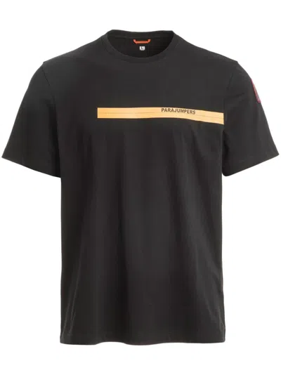 Parajumpers Logo-print T-shirt In Black