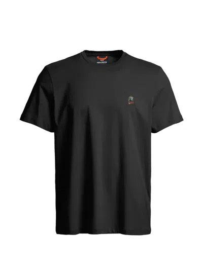 Parajumpers Logo T-shirt In Black