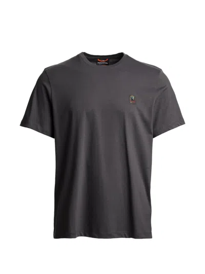 Parajumpers Logo-patch T-shirt In Black