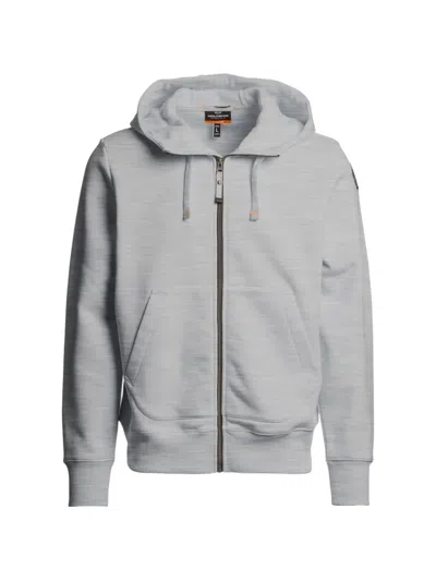 Parajumpers Logo-patch Zip-up Hoodie In Animal Print
