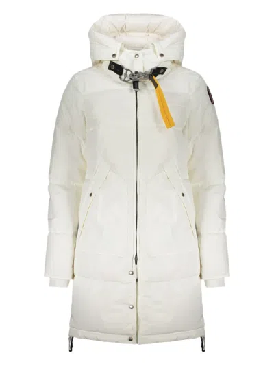 Parajumpers Long Bear Down Coat In White