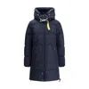 Parajumpers Women Long Bear Down Jacket In Blue