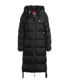 Parajumpers Long Quilted Zipper Cotton Suit In Black