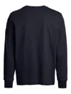 Parajumpers Long-sleeve Patch T-shirt In Blue