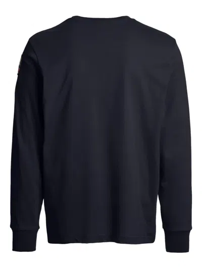 Parajumpers Long-sleeve Patch T-shirt In Blue